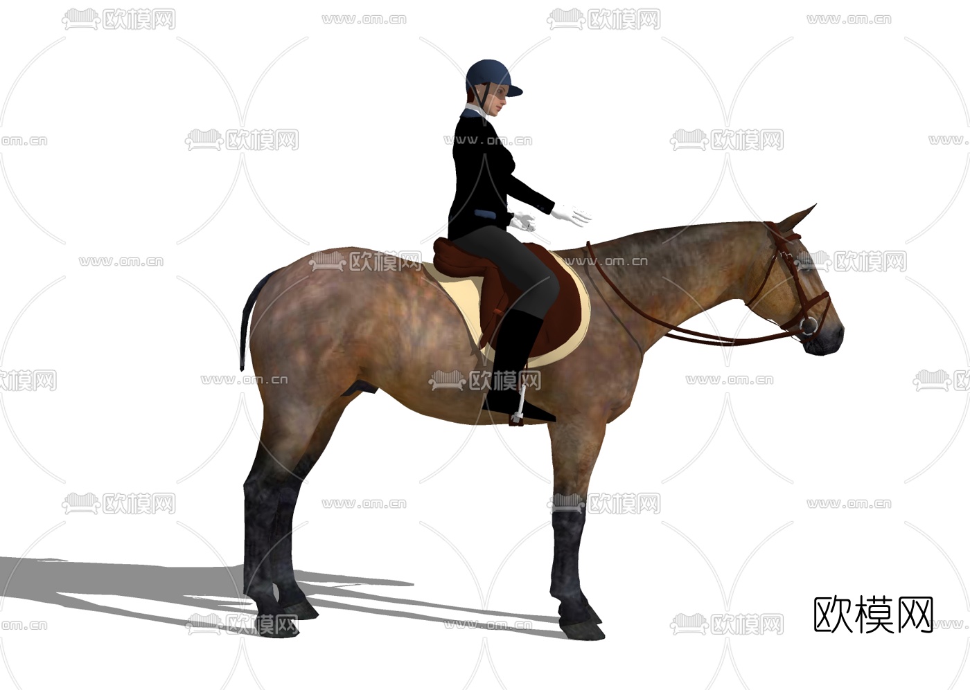 现代马免费su模型下载