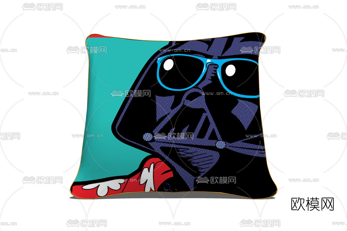 现代抱枕免费su模型下载