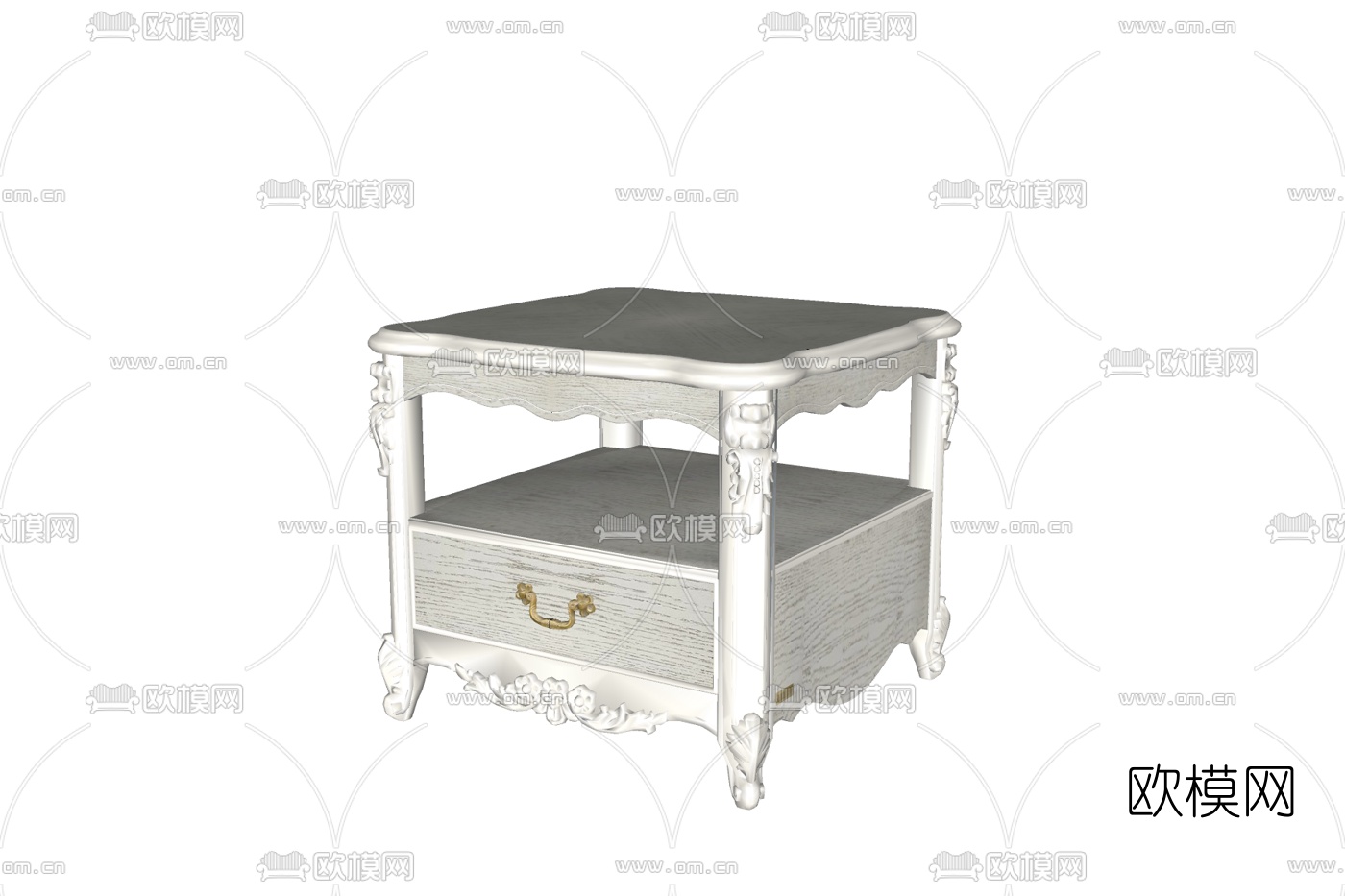 欧式角几免费su模型下载