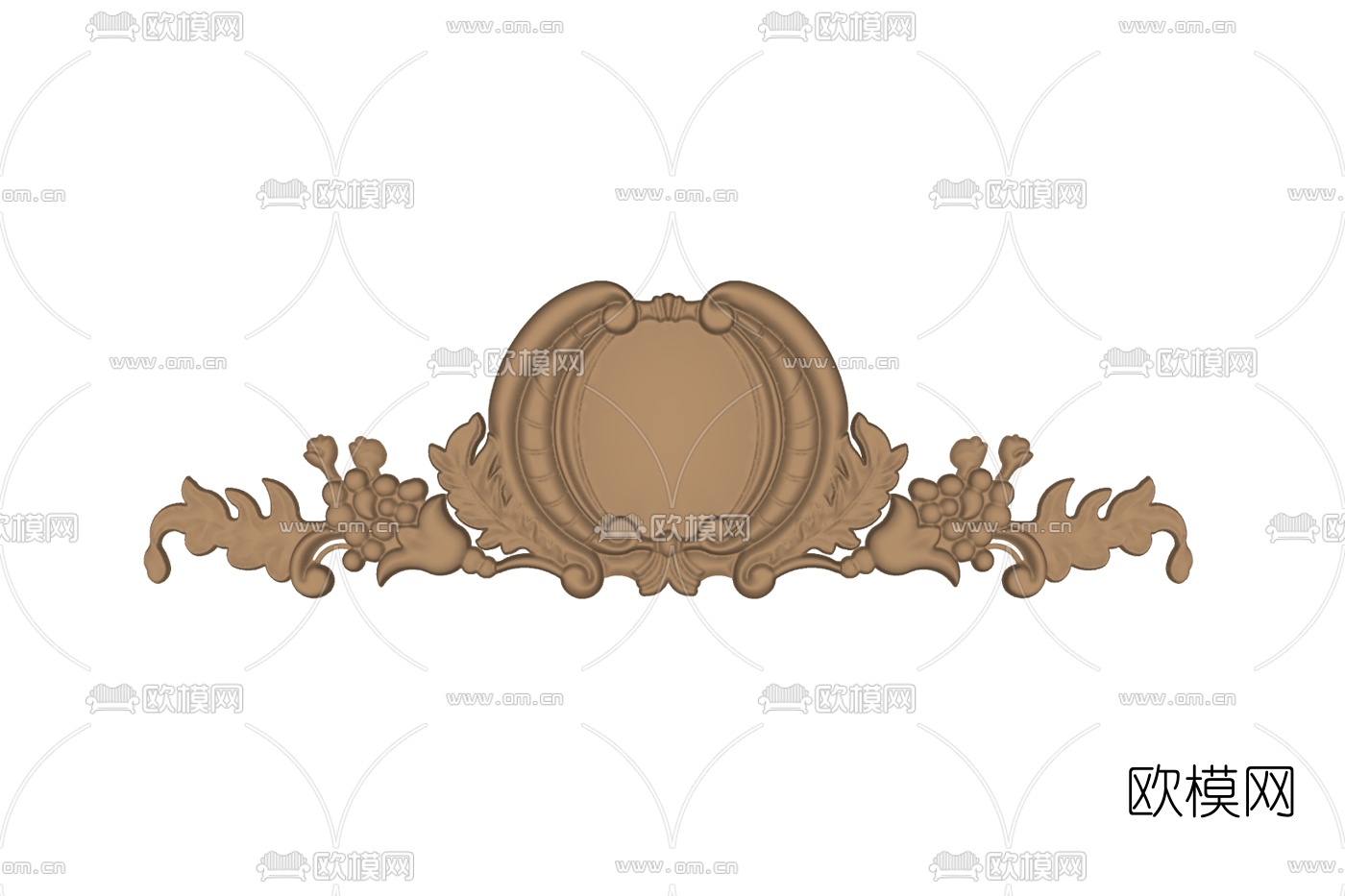 欧式雕花免费su模型下载