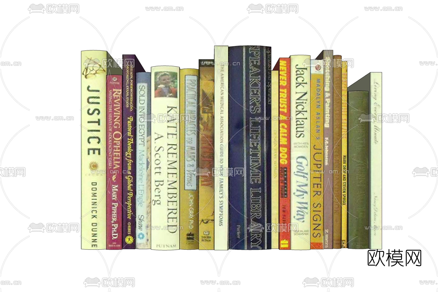 欧式书籍免费su模型下载