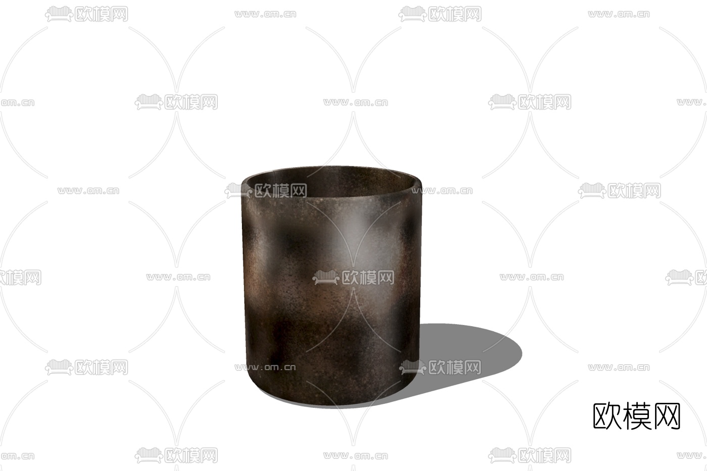 现代茶杯免费su模型下载