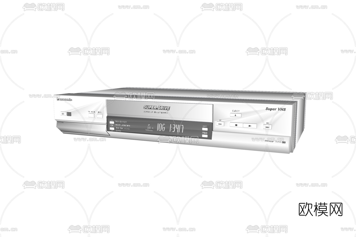 现代影碟机免费su模型下载