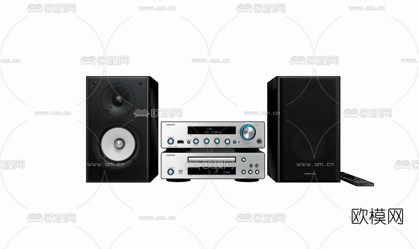 现代音响设备免费su模型下载