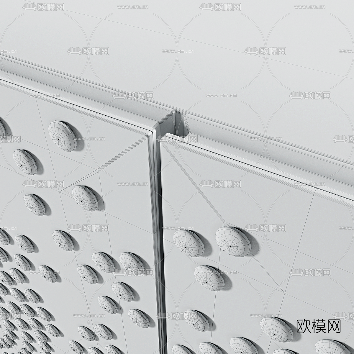 Cattelan 电视柜3d模型下载（渲染图3）