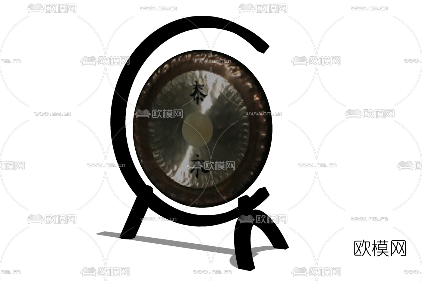 新中式装饰品免费su模型下载