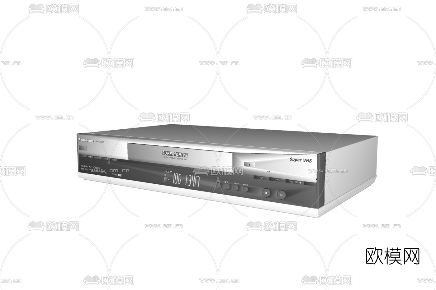 现代影碟机免费su模型下载