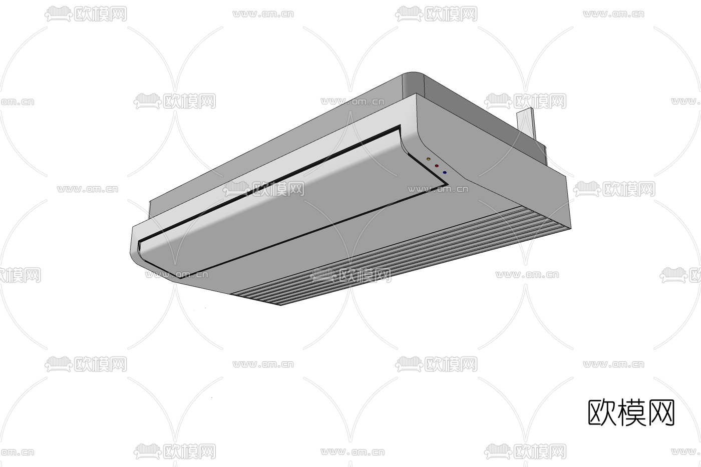 现代挂式空调免费su模型下载