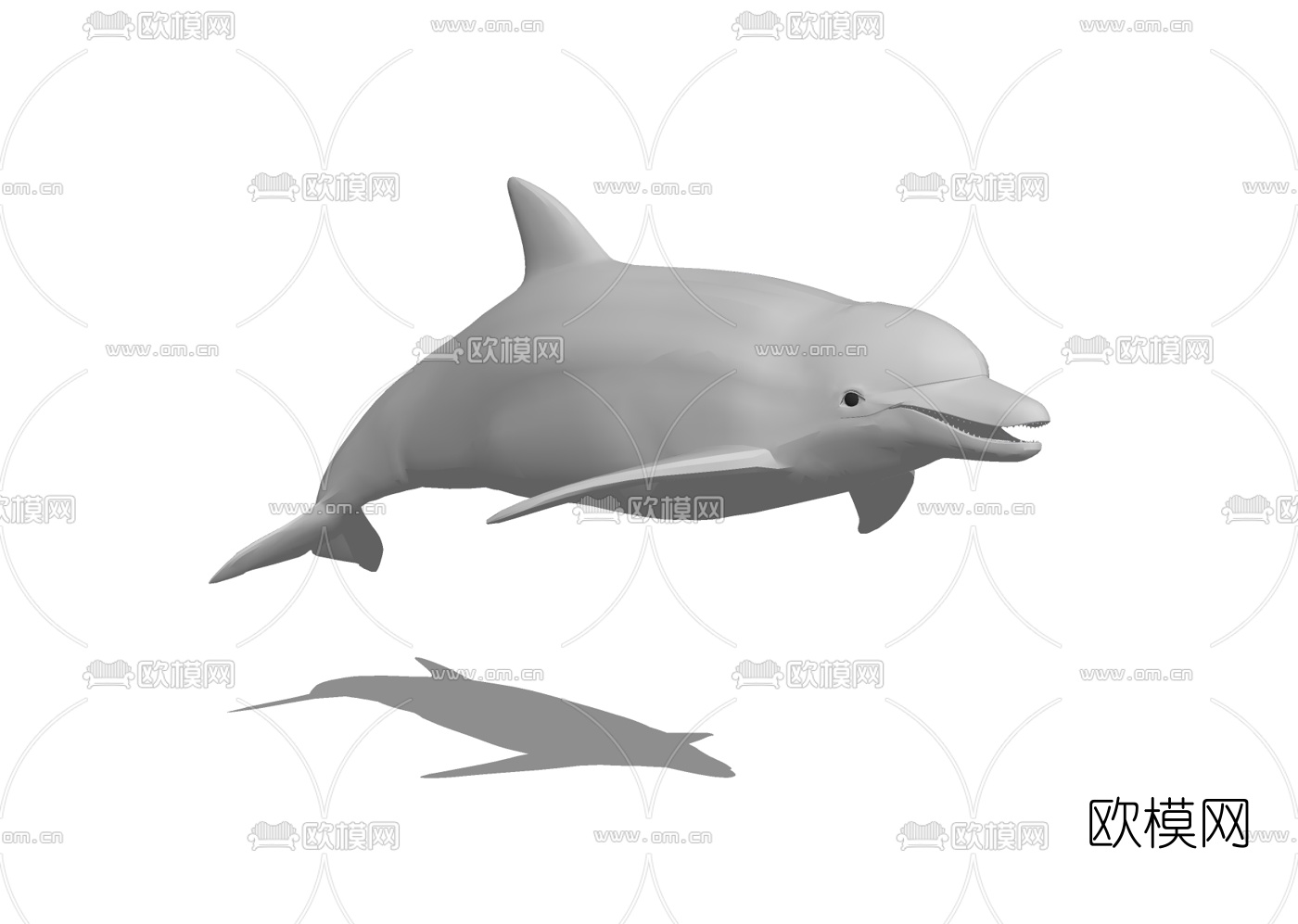 现代海豚免费su模型下载