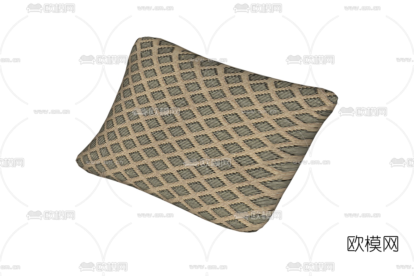 现代抱枕免费su模型下载