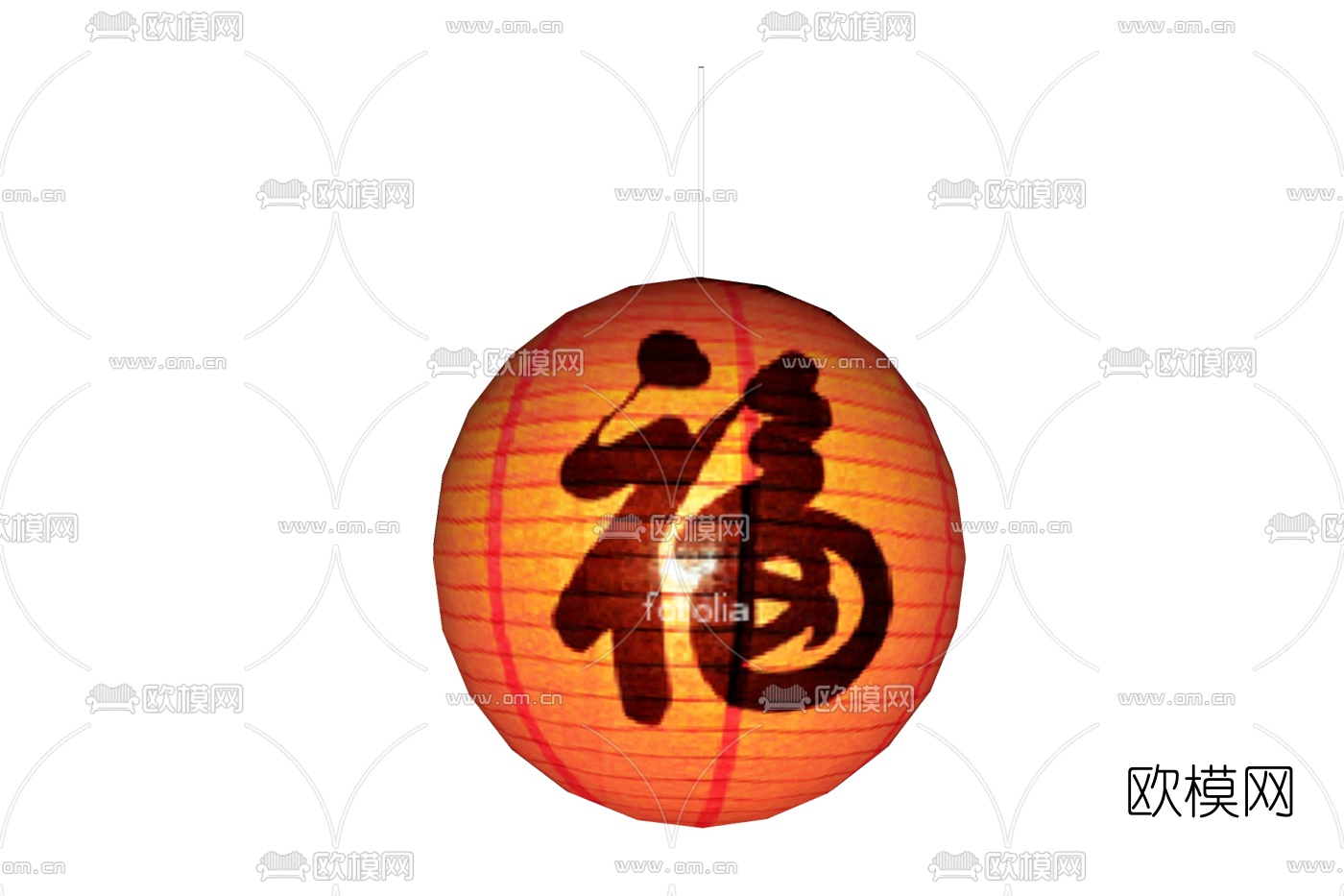 中式灯笼免费su模型