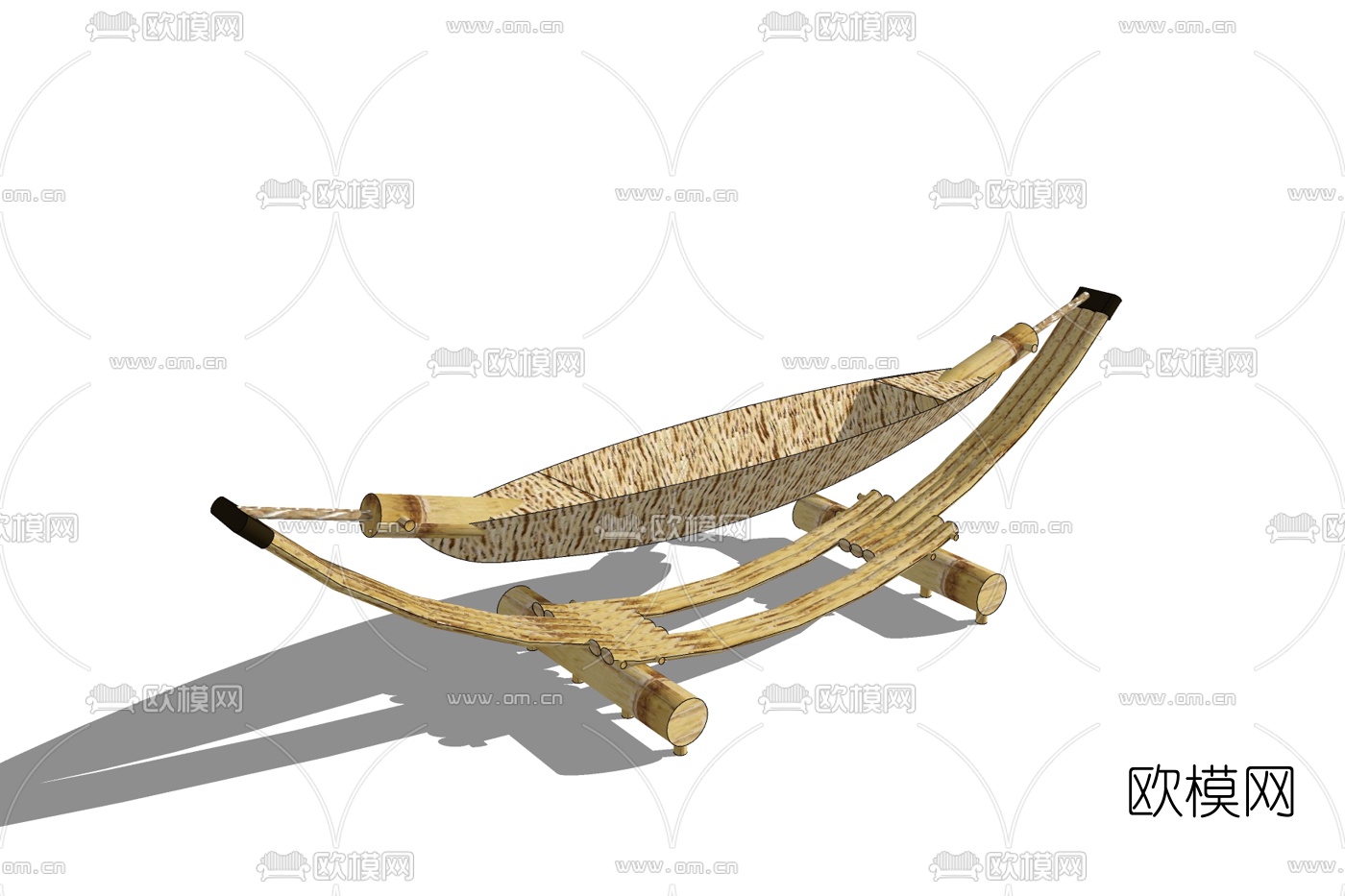 北欧吊床免费su模型下载