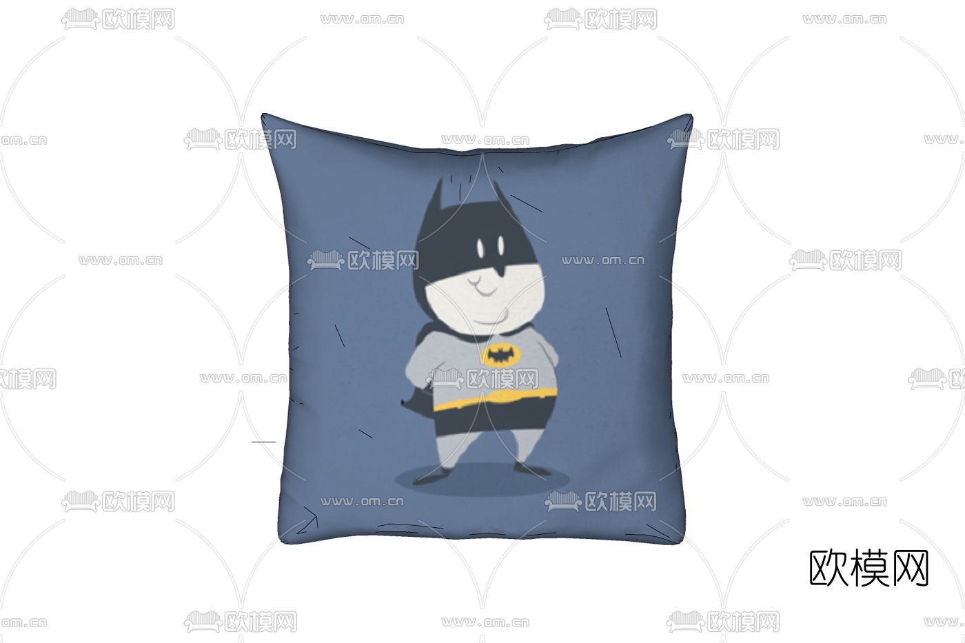 现代卡通人物抱枕免费su模型下载_ID10269899_sketchup模型下载-欧模网