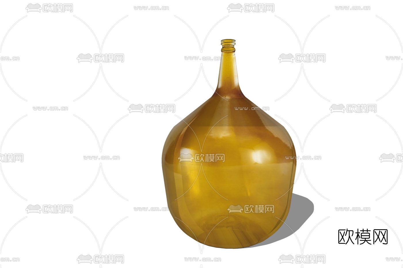 现代金属酒罐免费su模型下载