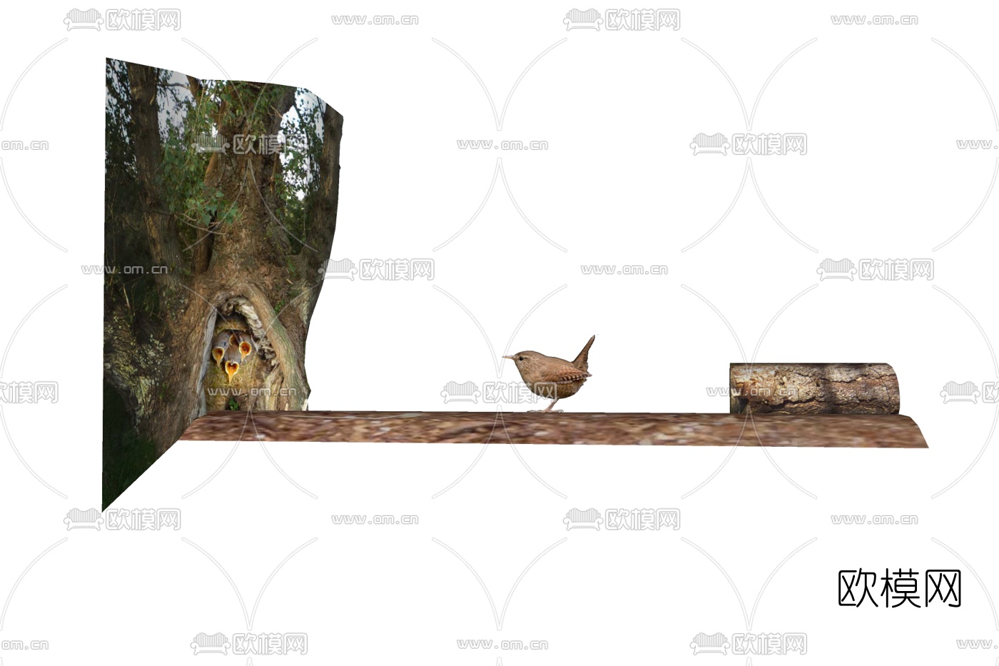 现代麻雀免费su模型下载