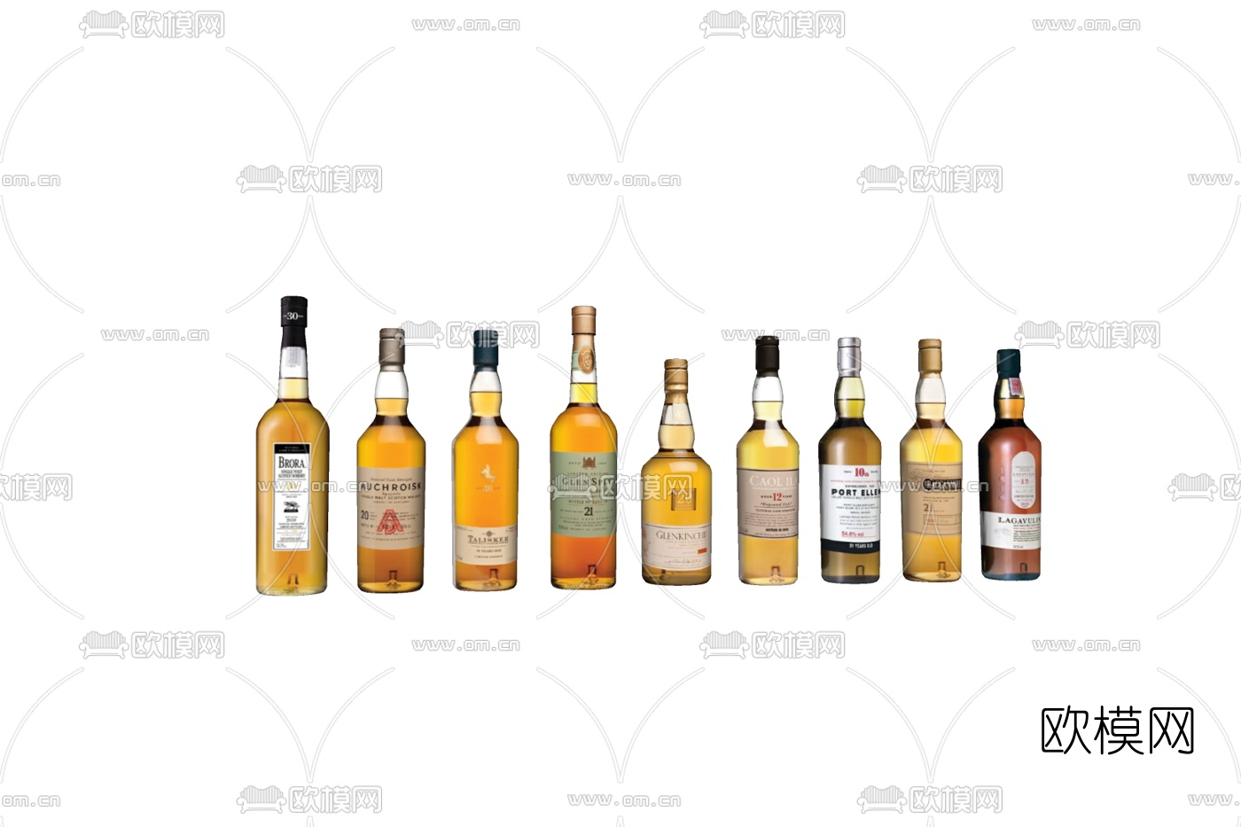 现代酒水免费su模型下载