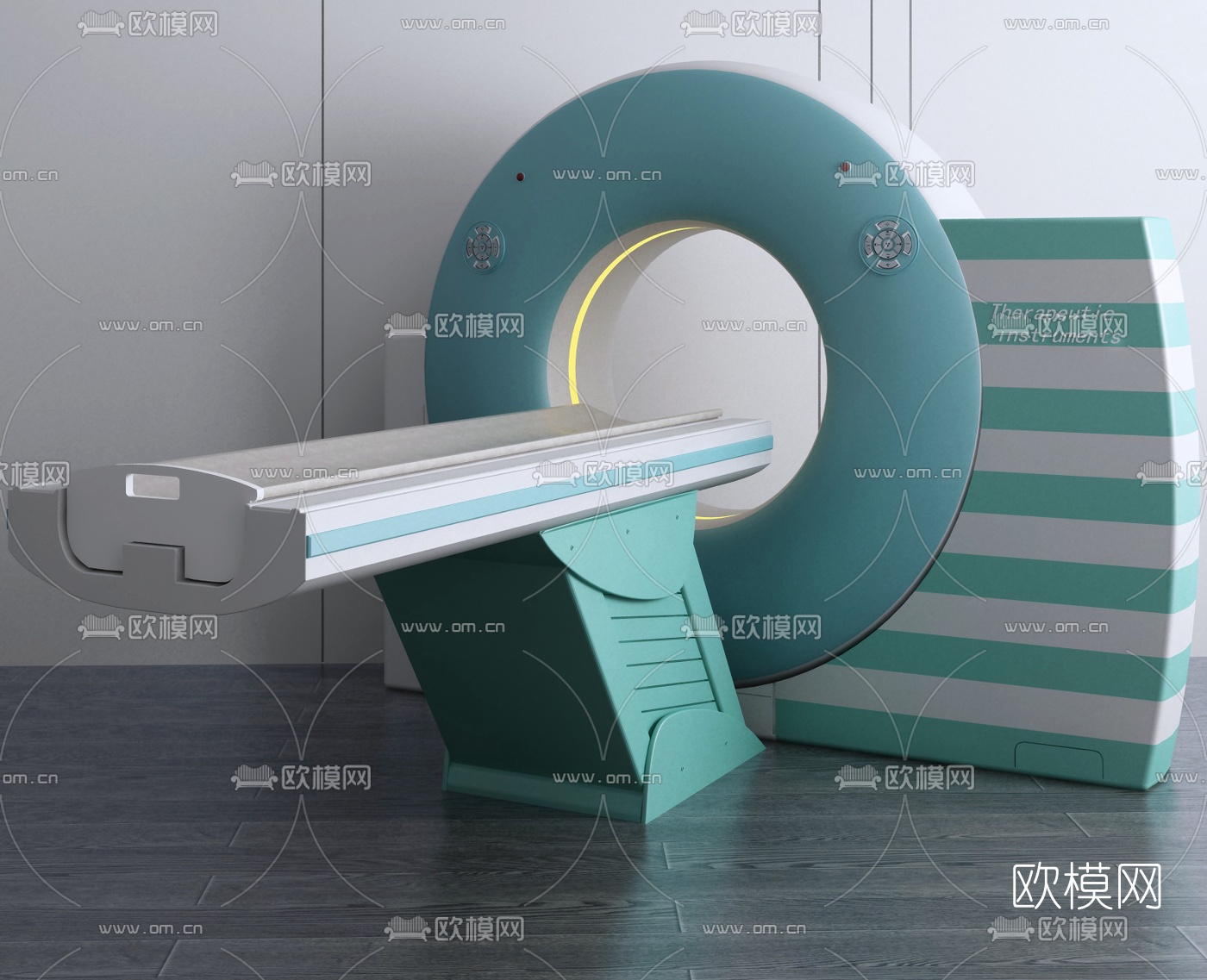 医疗核磁共振器3d模型下载