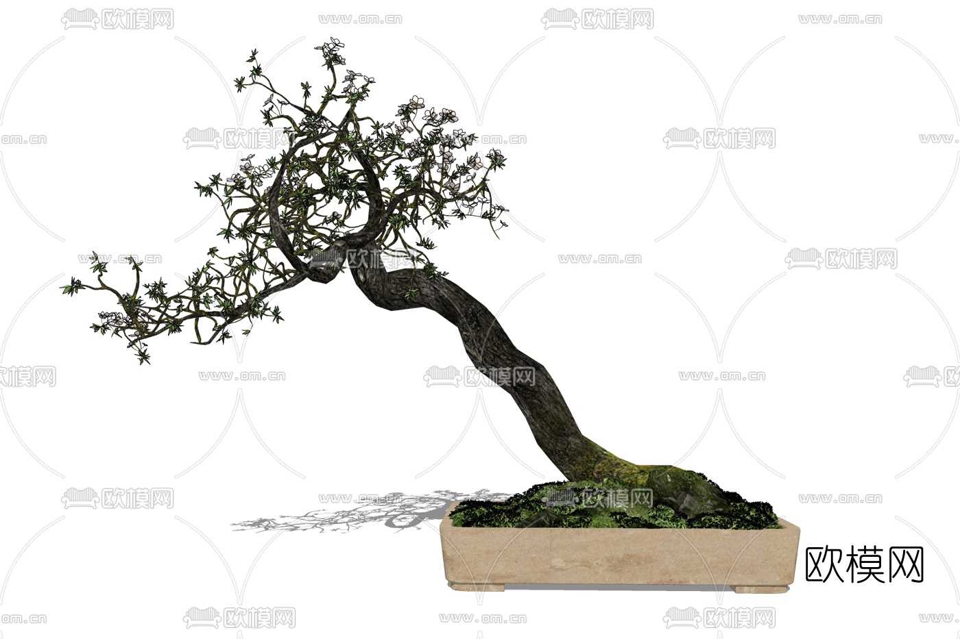 新中式装饰品免费su模型下载