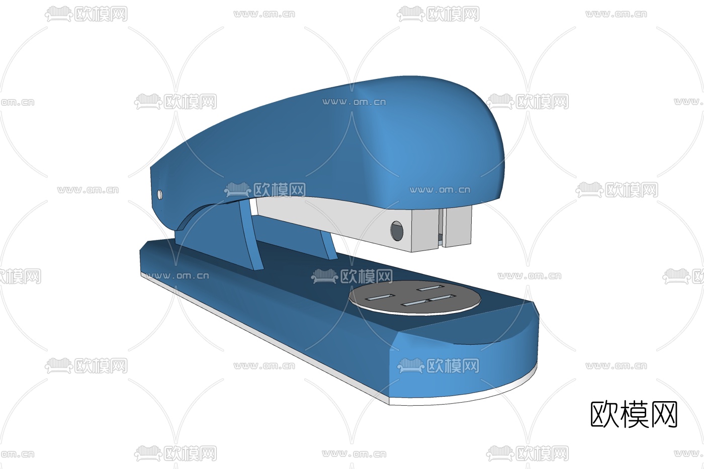 现代装订机免费su模型下载