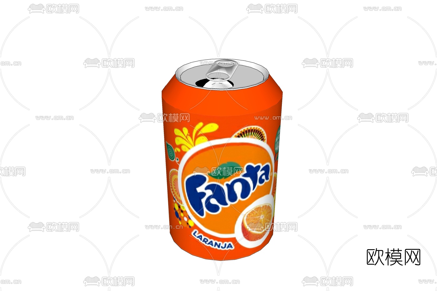 现代橙子饮料免费su模型下载