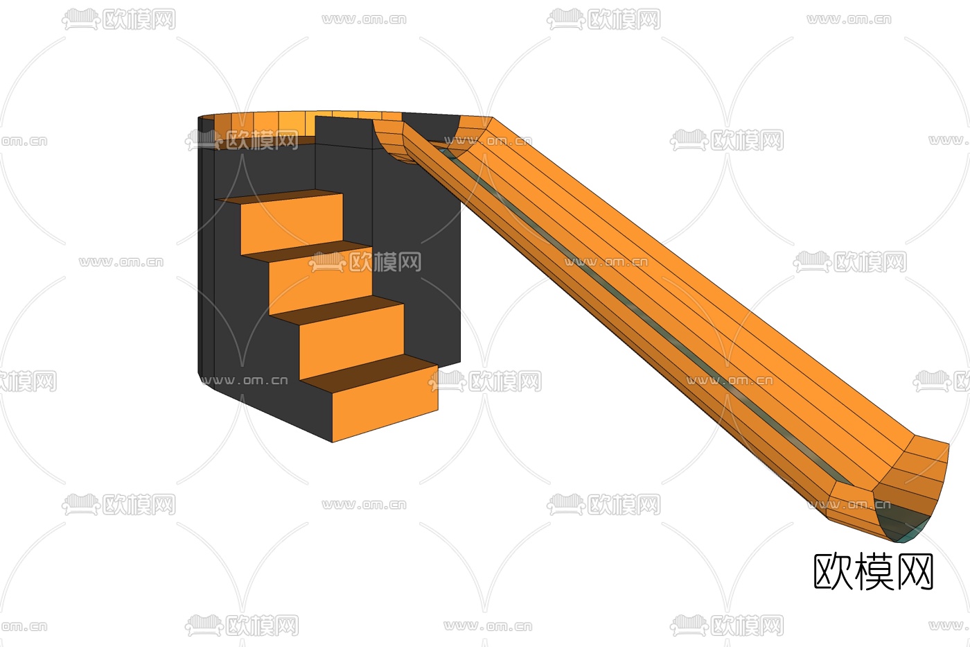 现代儿童娱乐设备免费su模型下载