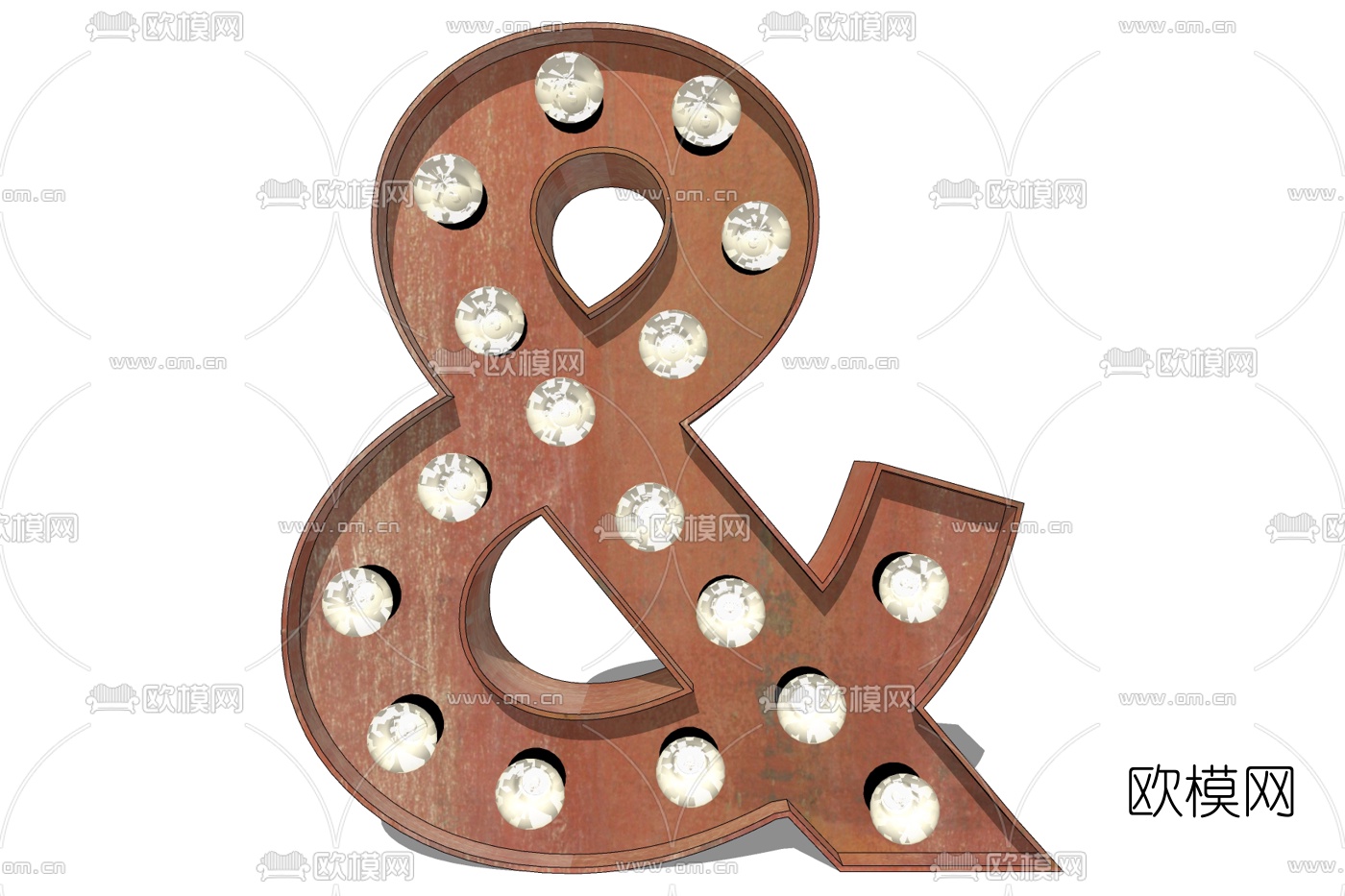 现代装饰灯免费su模型下载