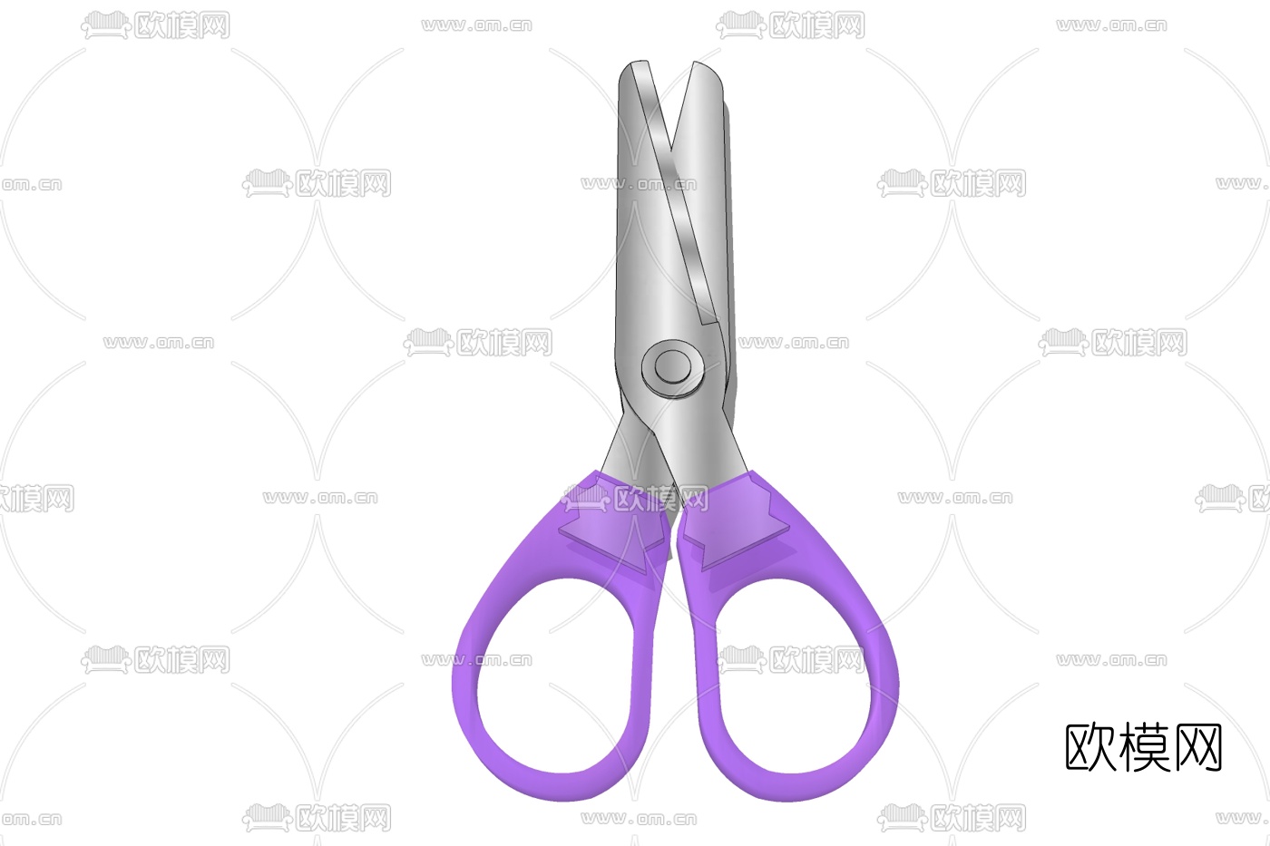 现代剪刀免费su模型下载