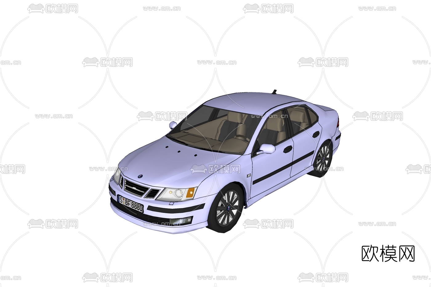 现代汽车免费su模型下载