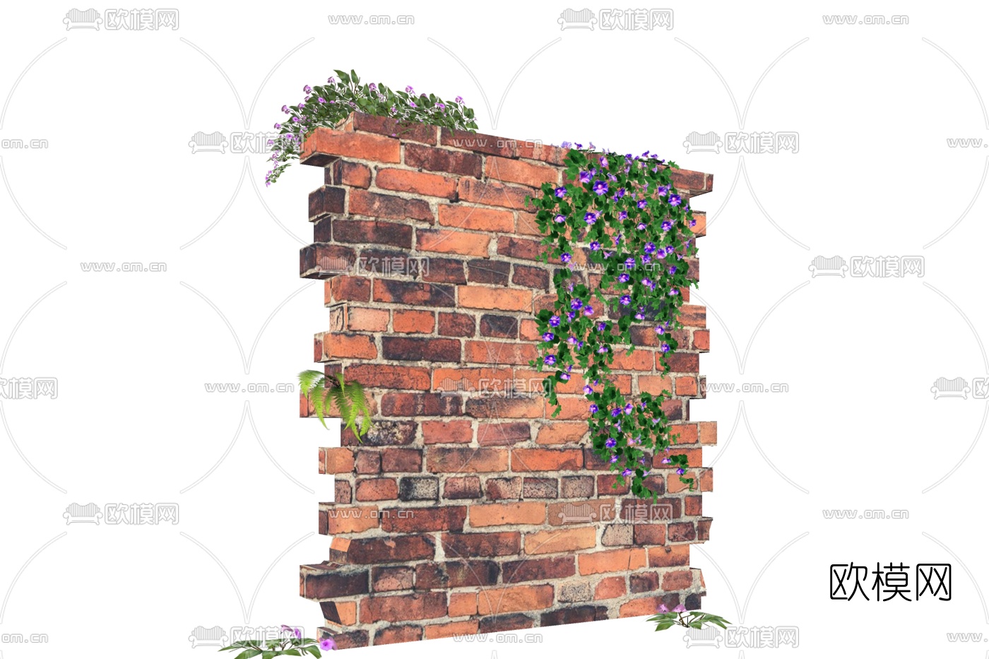 现代绿植藤蔓免费su模型下载