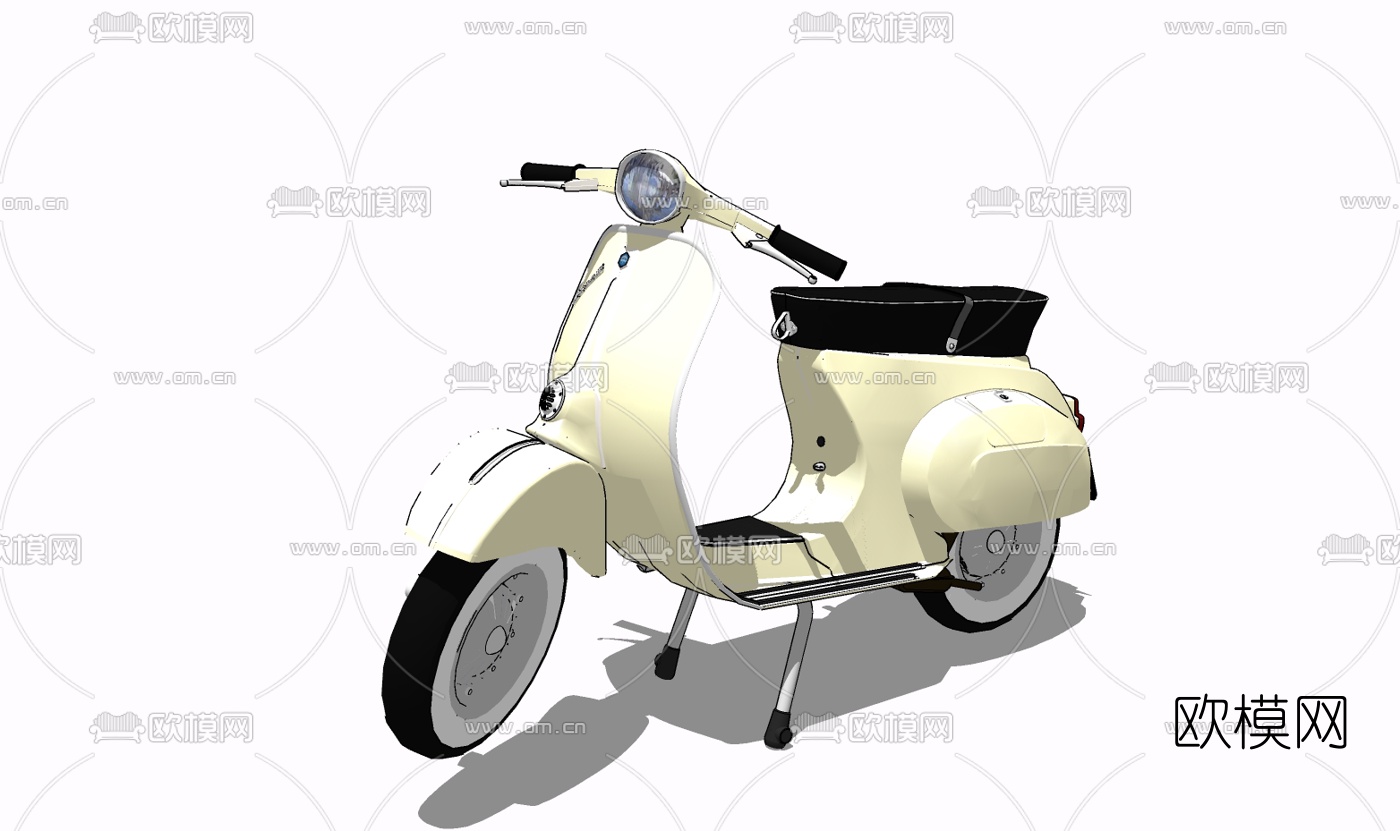 现代电动车免费su模型下载