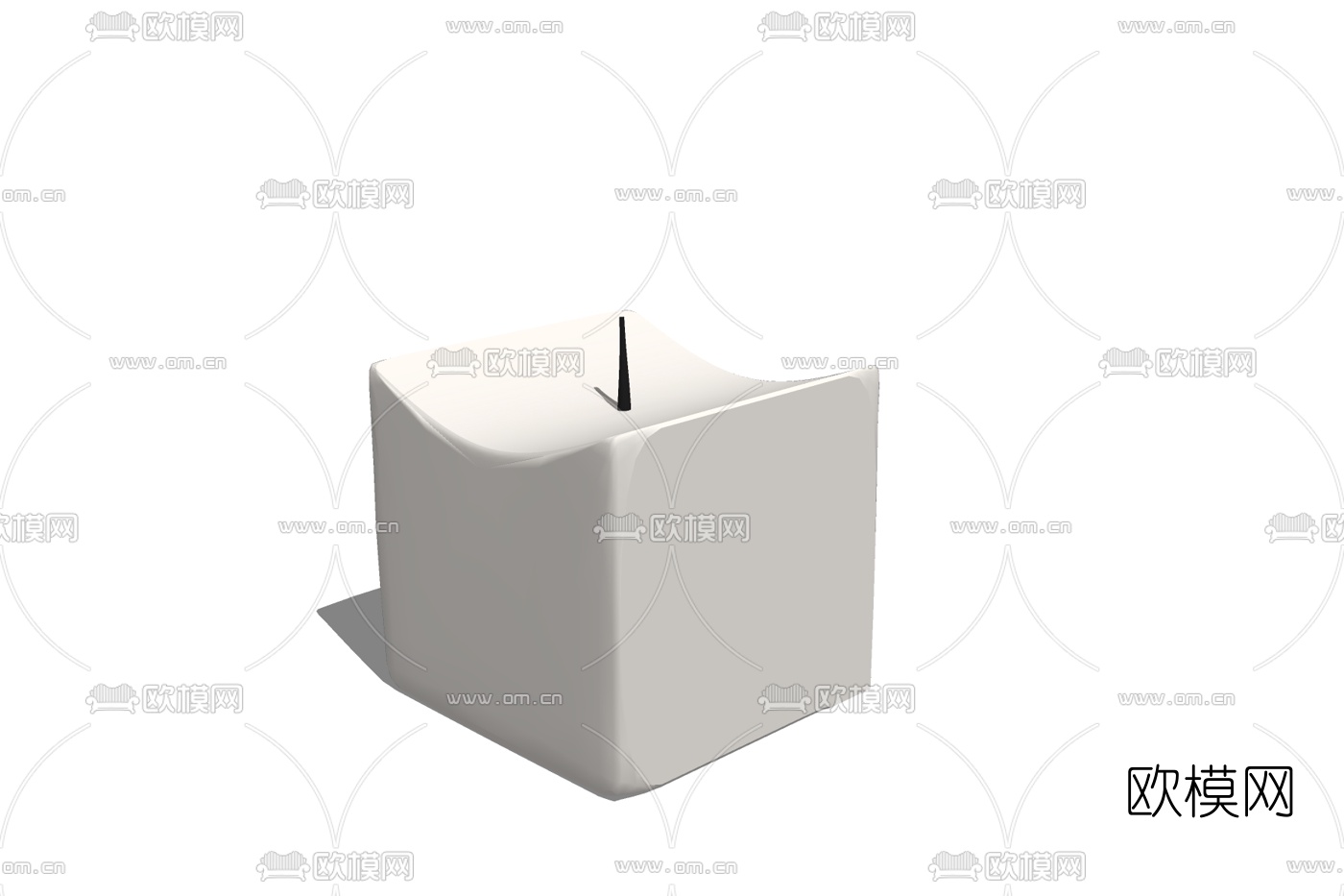 现代蜡烛烛台灯免费su模型下载