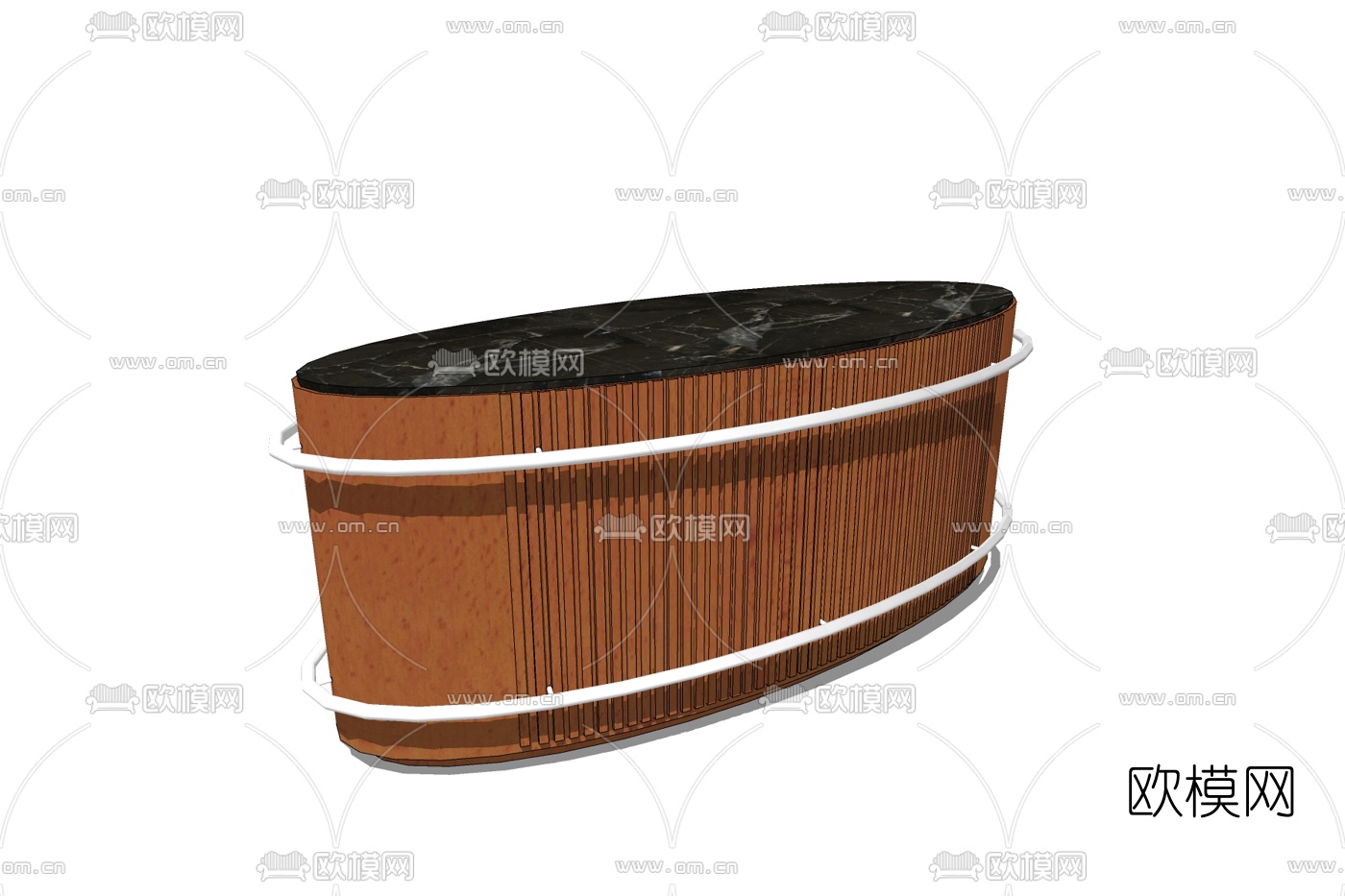 现代前台免费su模型下载