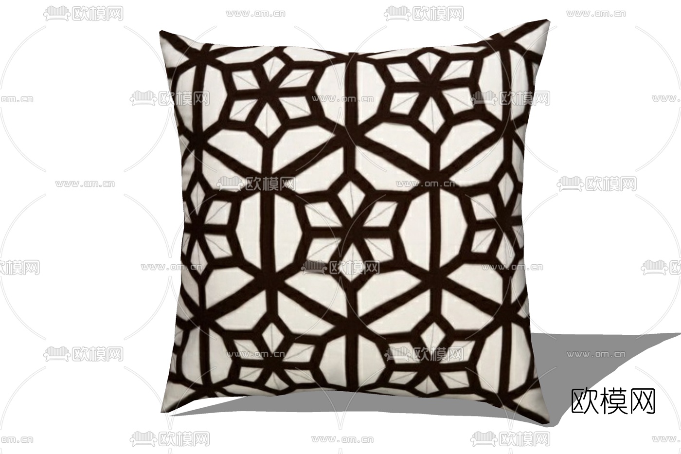 北欧抱枕免费su模型下载