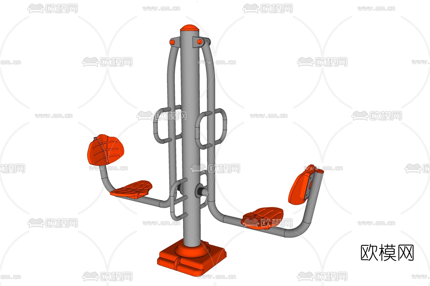 现代儿童游乐设备免费su模型下载