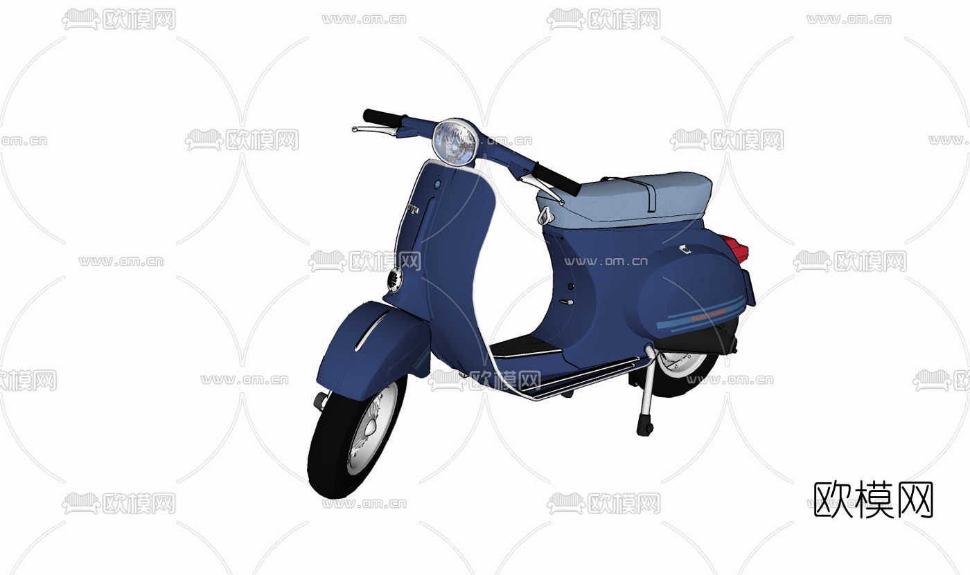 现代电动车免费su模型下载