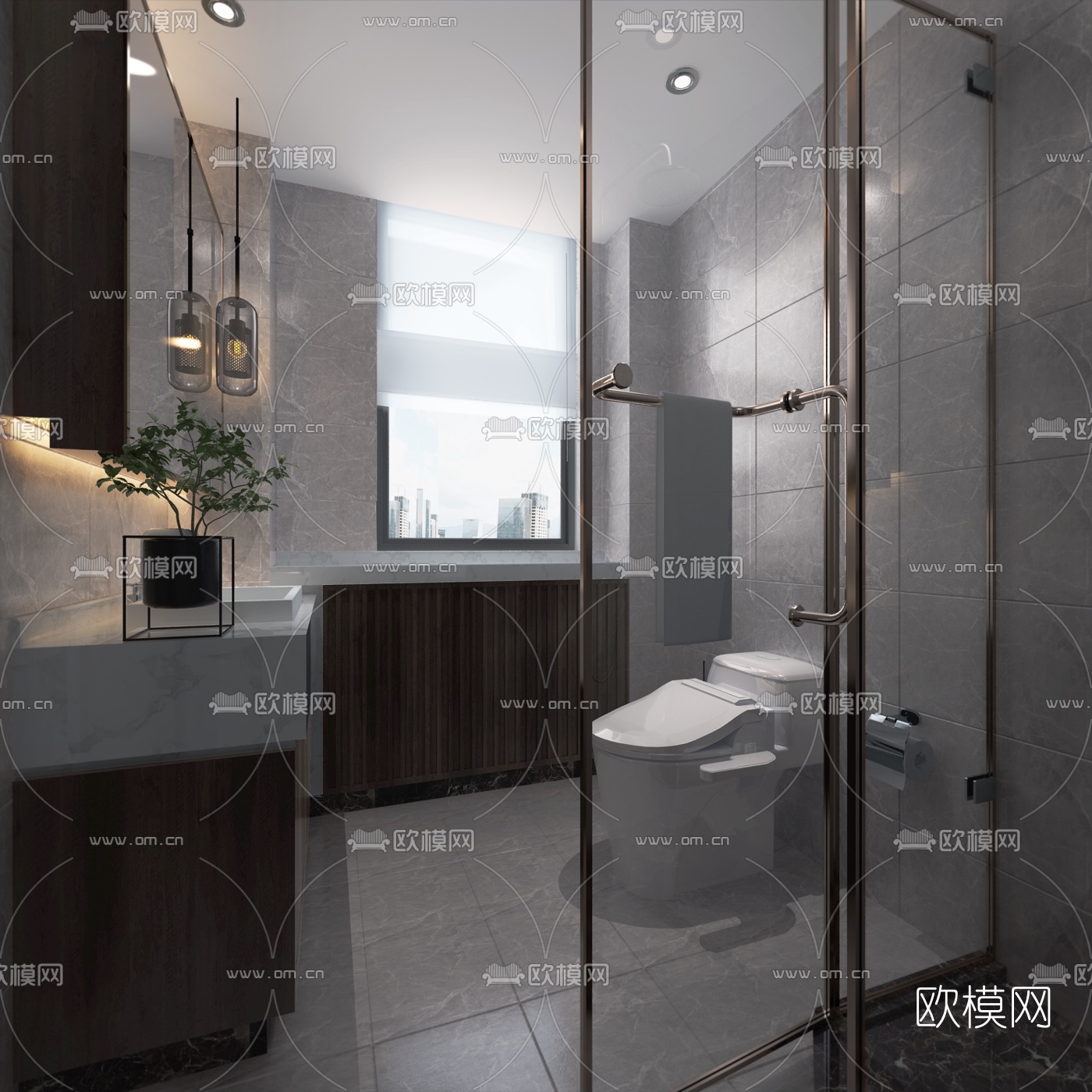新中式样板间免费3d模型