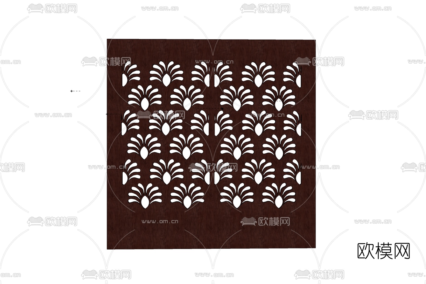 简欧屏风免费su模型下载