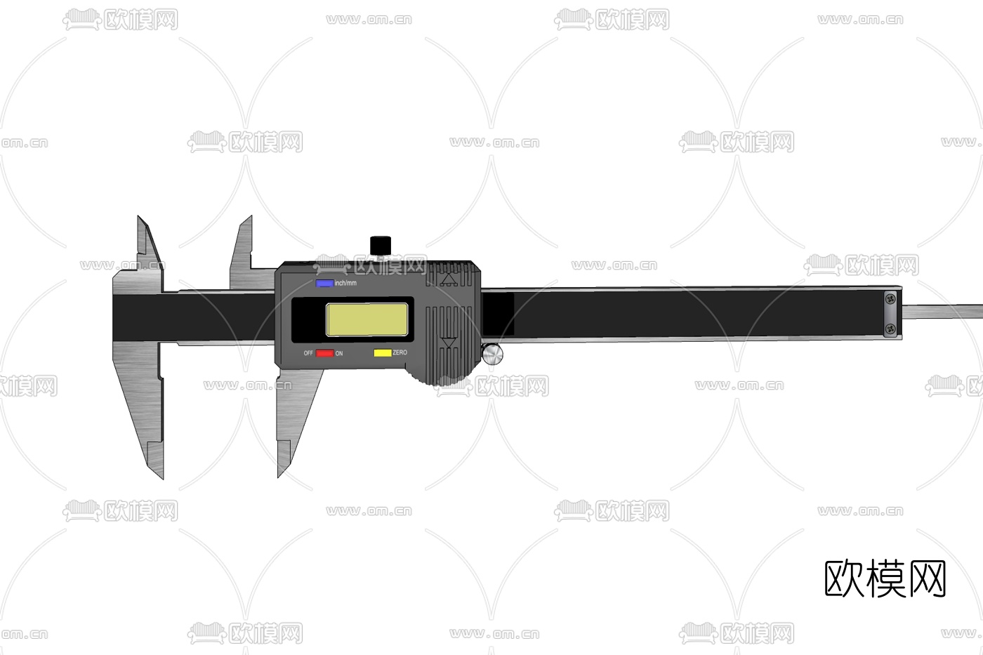 现代电子卡尺免费su模型下载