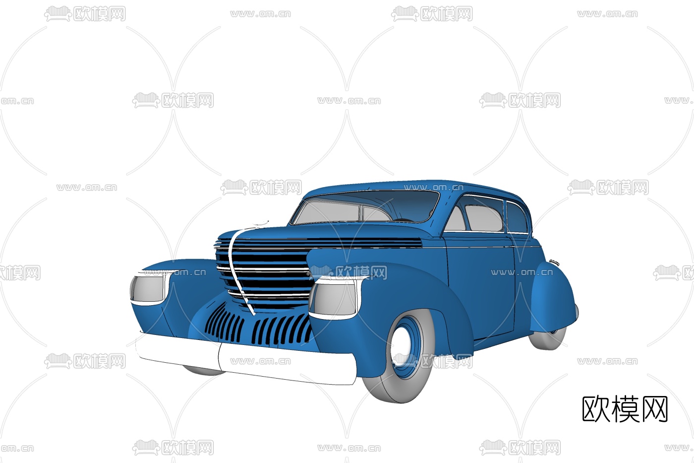 现代家用汽车免费su模型下载