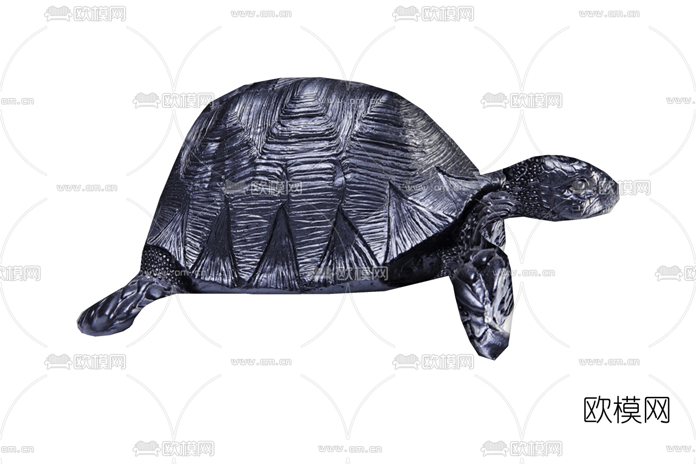 现代海龟免费su模型下载