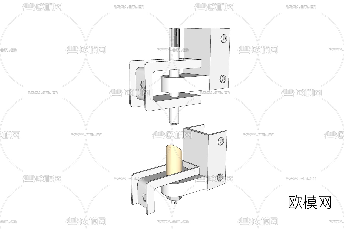 现代工业设备免费su模型下载