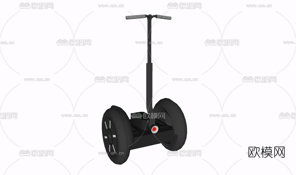 现代平衡车免费su模型下载