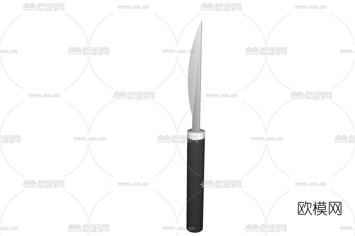 现代水果刀免费su模型下载