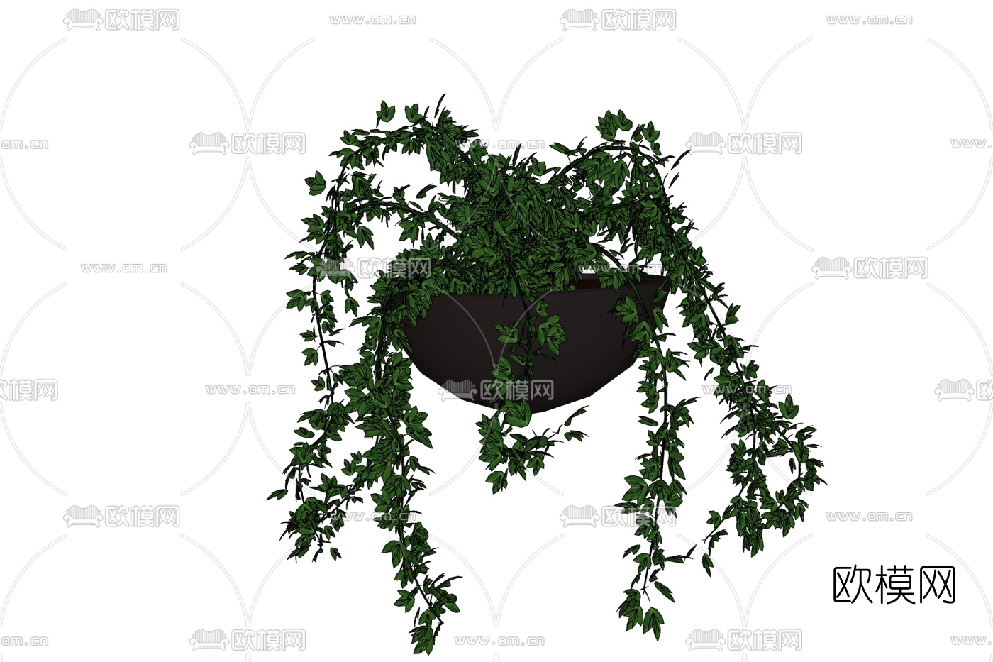现代吊篮免费su模型下载
