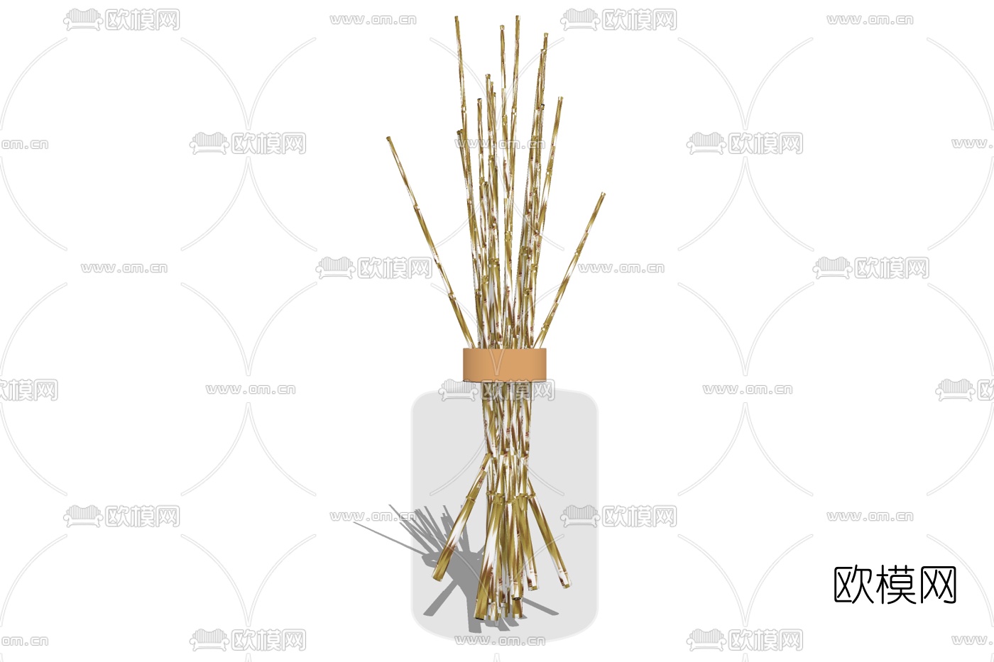 现代香薰免费su模型下载