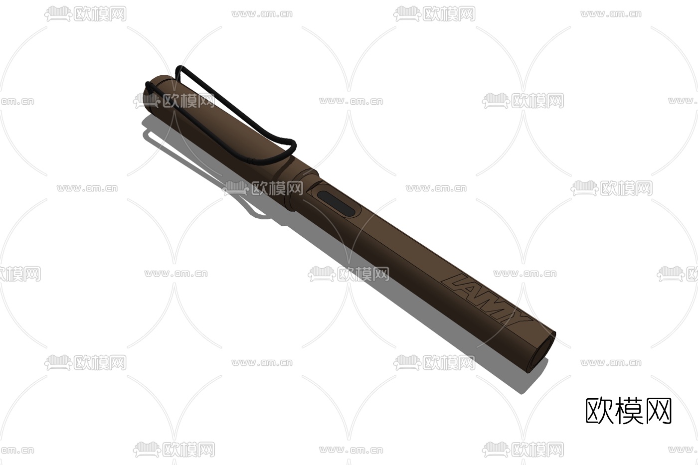 现代钢笔免费su模型下载