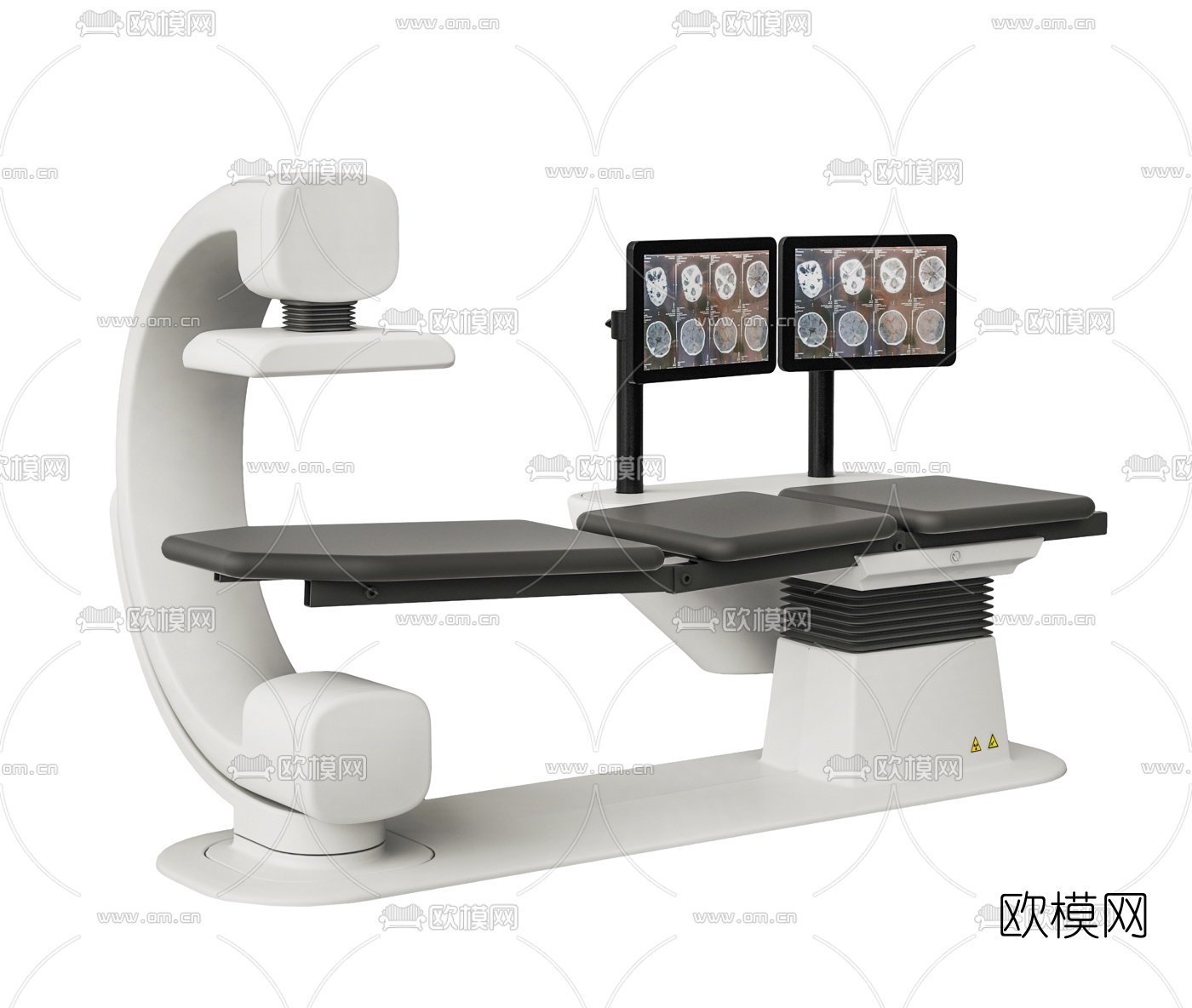 现代手术台3d模型下载