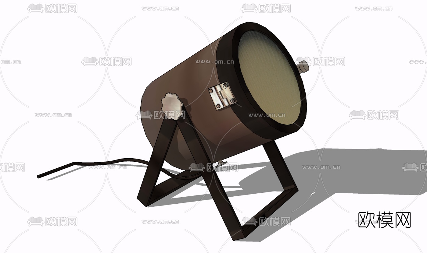 现代舞台灯免费su模型下载