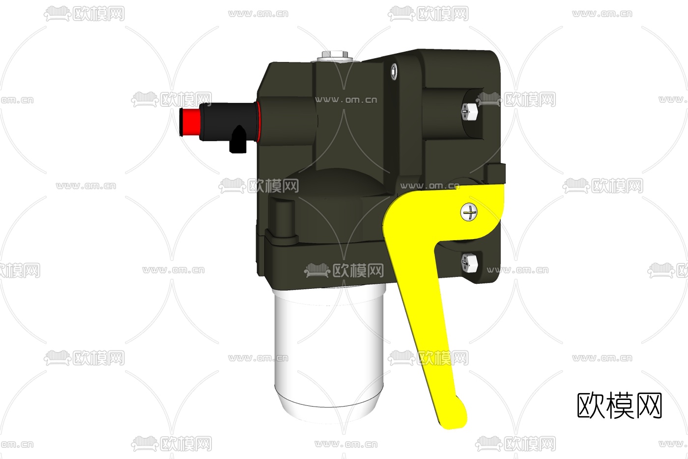 现代工业设备免费su模型下载