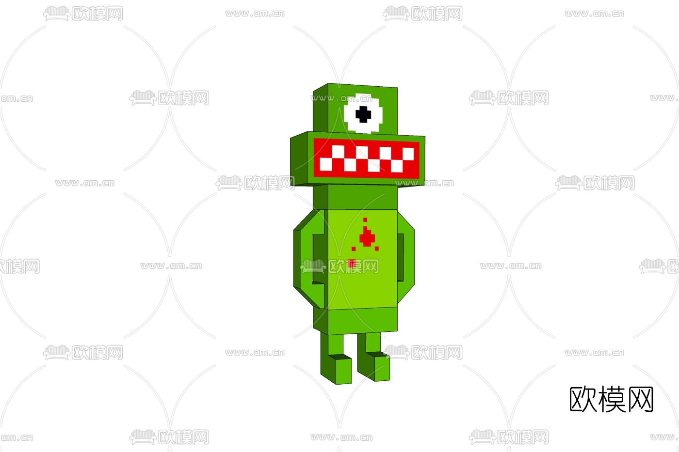 现代玩具免费su模型下载